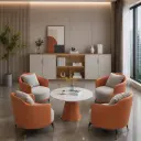 Stylish Single Sofa for Casual Office Spaces thumbnail 4