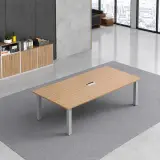 Modern Training Table Rectangular Desk thumbnail 1