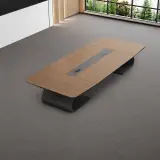 Simple Modern Conference Table for Office – Large Meeting Desk thumbnail 1