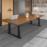 Height Adjustable Executive Meeting Desk — Electric Sit Stand Table for Healthy Collaboration thumbnail 4