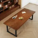 Adjustable Height Conference Table – Modern Minimalist Long Workstation thumbnail 4