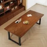 Adjustable Height Conference Table – Modern Minimalist Long Workstation thumbnail 4