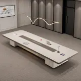 Modern minimalist high-end long table thumbnail 4