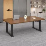 Height Adjustable Executive Meeting Desk — Electric Sit Stand Table for Healthy Collaboration thumbnail 4
