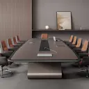 Sleek Paint Finish Conference Table thumbnail 4