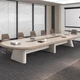 Modern Long Conference Table – Simple Design thumbnail 4