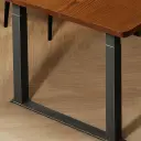 Adjustable Height Conference Table – Modern Minimalist Long Workstation thumbnail 8