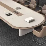 Modern Long Conference Table – Simple Design thumbnail 8