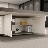 Modern minimalist high-end long table thumbnail 9