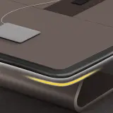 Sleek Paint Finish Conference Table thumbnail 9