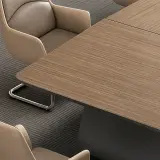 Simple Modern Conference Table for Office – Large Meeting Desk thumbnail 10