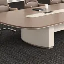 Sleek Long Conference Table for Modern Conference Rooms thumbnail 10