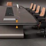 Sleek Paint Finish Conference Table thumbnail 10