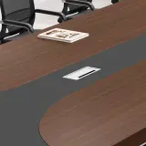 Large Boardroom Two-Tone Conference Table - Maoters thumbnail 10