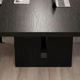 Black Solid Wood Conference Table thumbnail 11