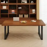 Adjustable Height Conference Table – Modern Minimalist Long Workstation thumbnail 3