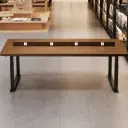 Smart Electric Sit Stand Table for Meetings – Programmable Height Control for Collaborative Work thumbnail 3
