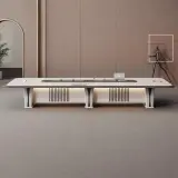 Light Luxury Spray Paint Conference Table – Sleek Modern Design thumbnail 3