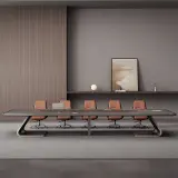 Sleek Paint Finish Conference Table thumbnail 3