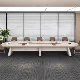 Modern Long Conference Table – Simple Design thumbnail 3
