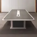 Contemporary Large Conference Table with Minimalist Design for Modern Office Meeting Spaces - Maoters thumbnail 3