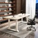Electric Sit Stand Conference Table — Height Adjustable Desk for Productive Meetings thumbnail 2