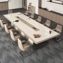 Light Luxury Large Painted Conference Table thumbnail 2