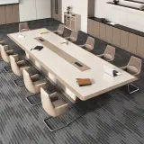 Light Luxury Large Painted Conference Table thumbnail 2