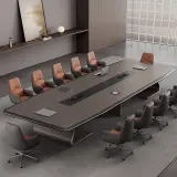 Sleek Paint Finish Conference Table thumbnail 2