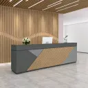 Modern Reception Desk With Cashier Counter thumbnail 4
