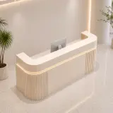 Modern Vertical-striped Luxury Reception Desk thumbnail 4
