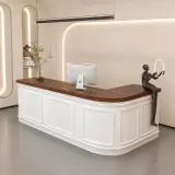 Wooden Boutique Counter – Cashier Desk thumbnail 4