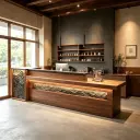 Luxury Reception Desk Suitable for High-End Office Spaces - Maoters thumbnail 4