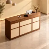 Modern reception desk suitable for office lobbies and salon reception areas – Maoters thumbnail 4
