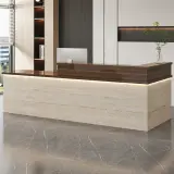 Modern Luxury Reception Desk for Office Lobbies and Hospitality Spaces – Maoters thumbnail 4