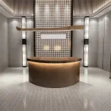 Reception Desk With Solid Wood Grain – Maoters thumbnail 1