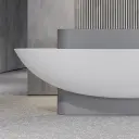 Lobby Curved White Reception Desk - Maoters thumbnail 9