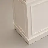 French Style Cream Reception Desk – Boutique & Café Counter thumbnail 7