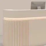 Modern Vertical-striped Luxury Reception Desk thumbnail 9