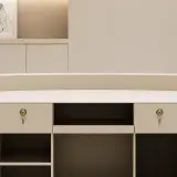 Curved Front Desk For Commercial Spaces thumbnail 9