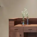 Mid-Century Modern Wood Reception Desk thumbnail 11