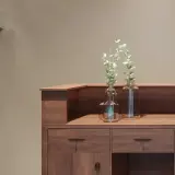 Mid-Century Modern Wood Reception Desk thumbnail 11