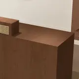 Reception Desk with Wood Finish for Office Entrances and Guest Areas – Maoters thumbnail 10