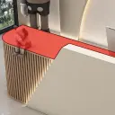 Curved Reception Desk – Salon & Training Center Counter thumbnail 10