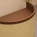 Modern Rattan Small Cashier Desk for Boutique thumbnail 9
