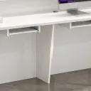 Minimalist Modern Reception Desk with LED Light Accent for Luxury Office Interiors - Maoters thumbnail 9