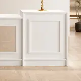 Reception Desk with Raised Side Counter - Maoters thumbnail 10