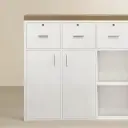Office Modern Curved Reception Desk - Maoters thumbnail 10