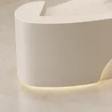 Curved Front Desk For Commercial Spaces thumbnail 11