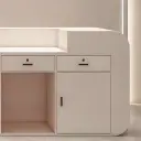 Modern Luxury Office Lobby Reception Desk - Maoters thumbnail 10